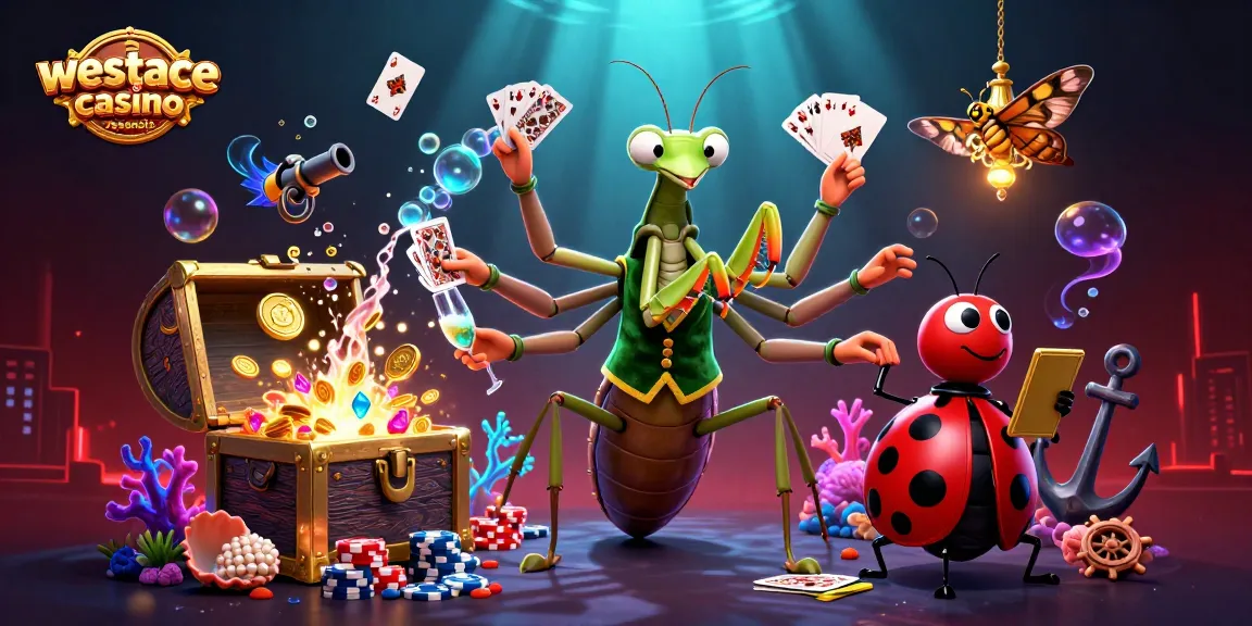 Bekijk de WestAce Casino recensie met een levendige afbeelding van het spelbeschrijving en interactie.