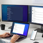 Explore the Telegram Chinese Version in a tech workspace setting, highlighting user interaction with Simplified and Traditional Chinese.